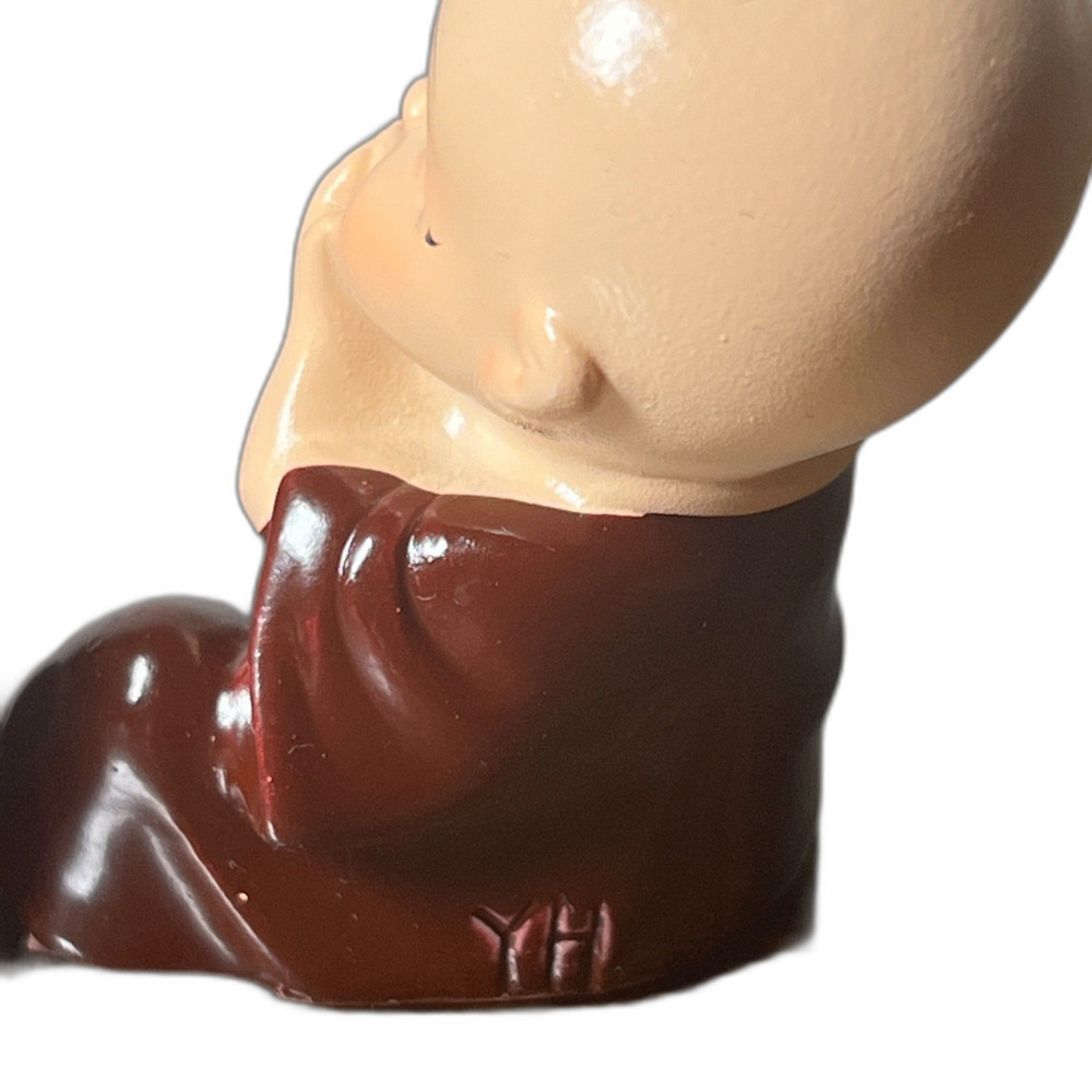 Set of 4 Monk Figurines - See No Evil, Hear No Evil, Speak No Evil, Do No Evil - Picture 6 of 9